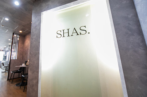 「SHAS.」店舗内風景